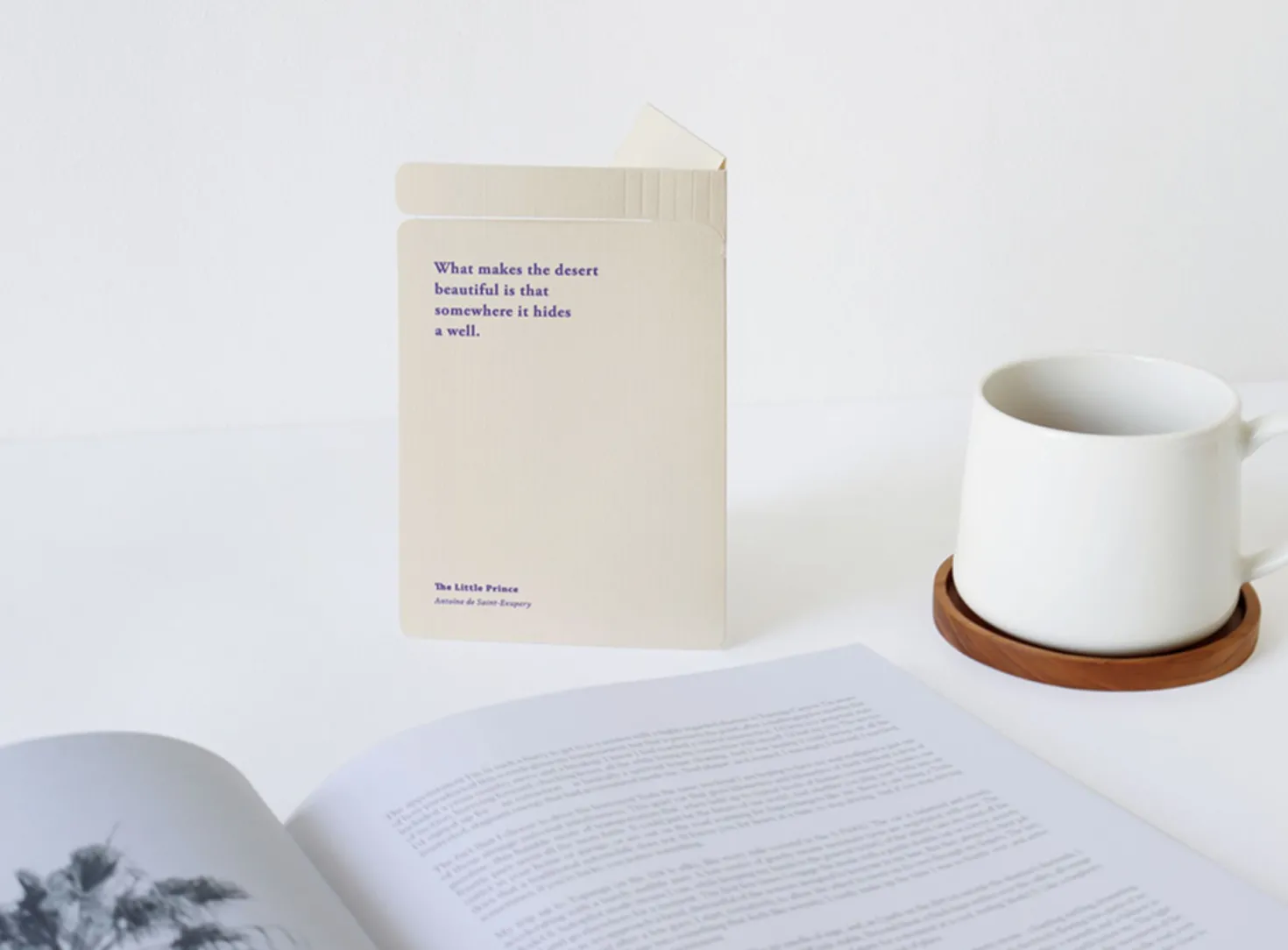 Literature Shadow Bookmark