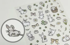 Little Rabbit Deco Sticker