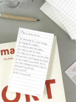 Live By Plan Memo Pad