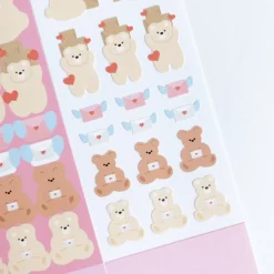 Lovely Bear Slim Sticker v1