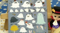 Lovely Ghost Deco Sticker