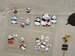 Lovely Panda Deco Sticker Set