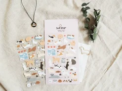 Lovely Puppy Deco Sticker