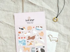 Lovely Puppy Deco Sticker