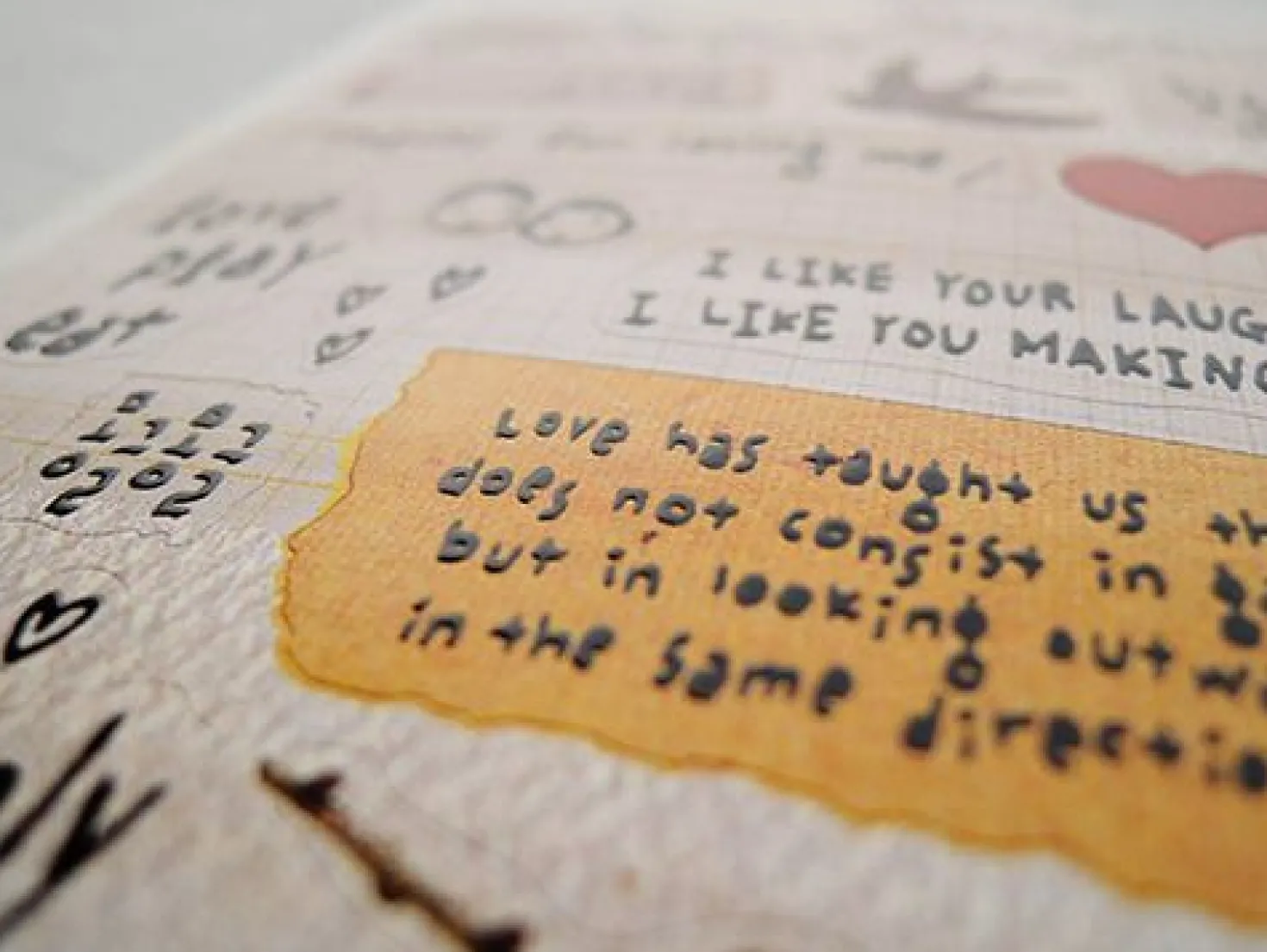 Love to Love You Deco Sticker