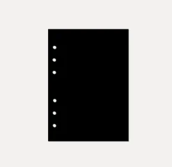 Magic Color 6 Ring A5 Plain Note Refill
