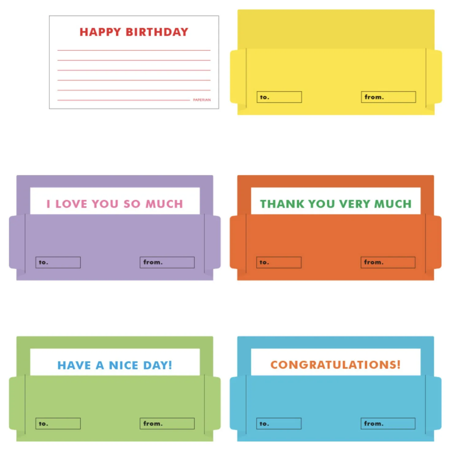Mailbox Message Card