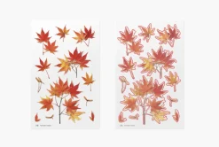 Maple Pressed Flower Sticker