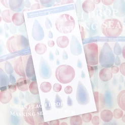 Masking Seal Paper Sticker