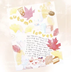 Masking Seal Paper Sticker