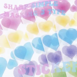Masking Seal Paper Sticker
