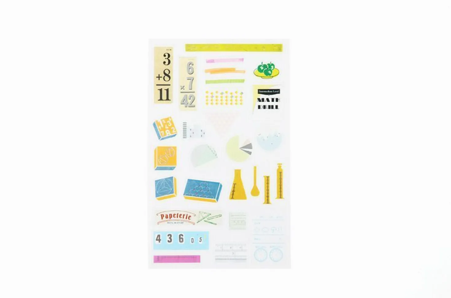 Math Graphic Deco Sticker