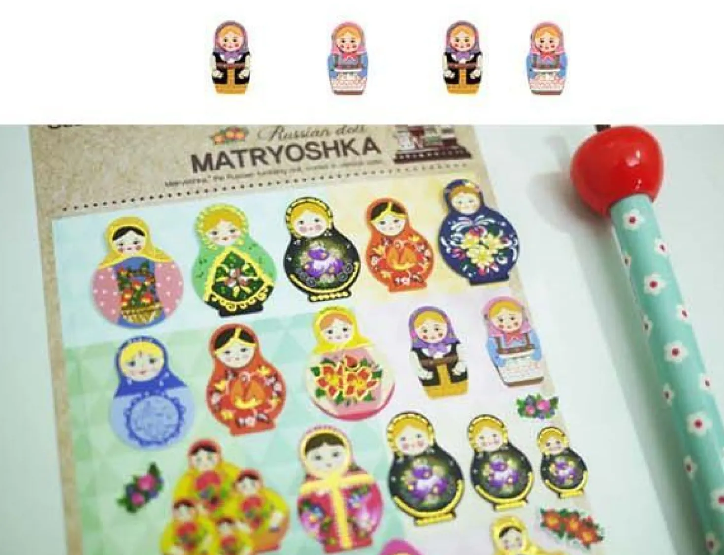 Matryoshka Deco Sticker