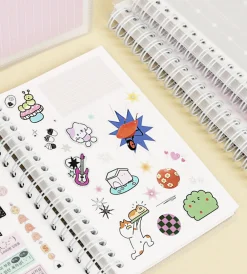 Medium Adorable Double-sided Sticker Book