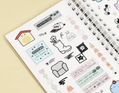 Medium Adorable Double-sided Sticker Book