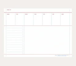 Medium A5 Flat Notepad