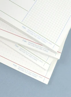Medium A5 Flat Notepad