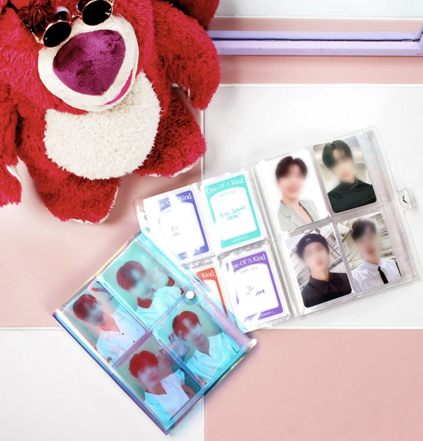 Medium Button PVC Instax Mini Album