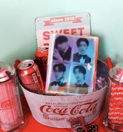Medium Button PVC Instax Mini Album