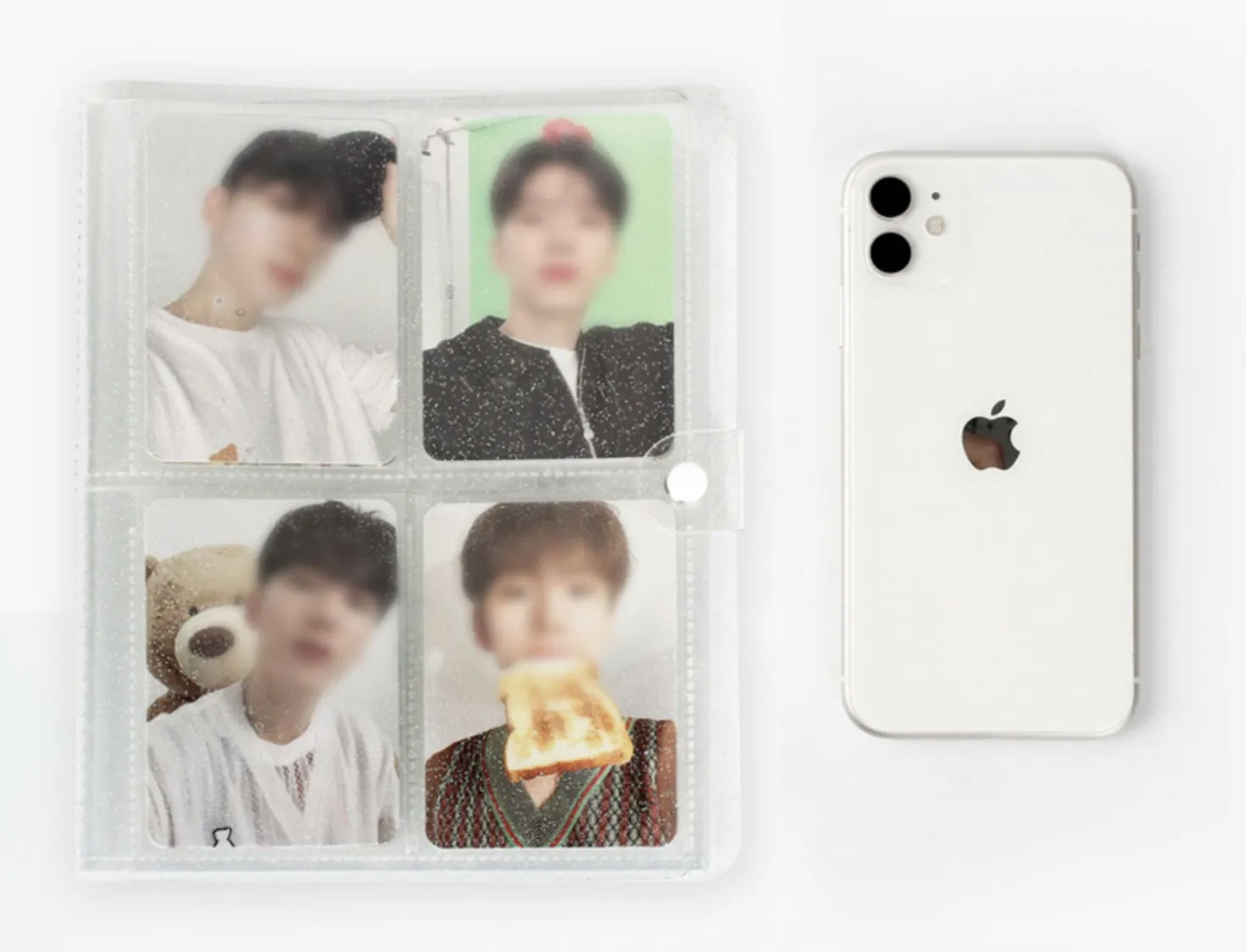 Medium Button PVC Instax Mini Album