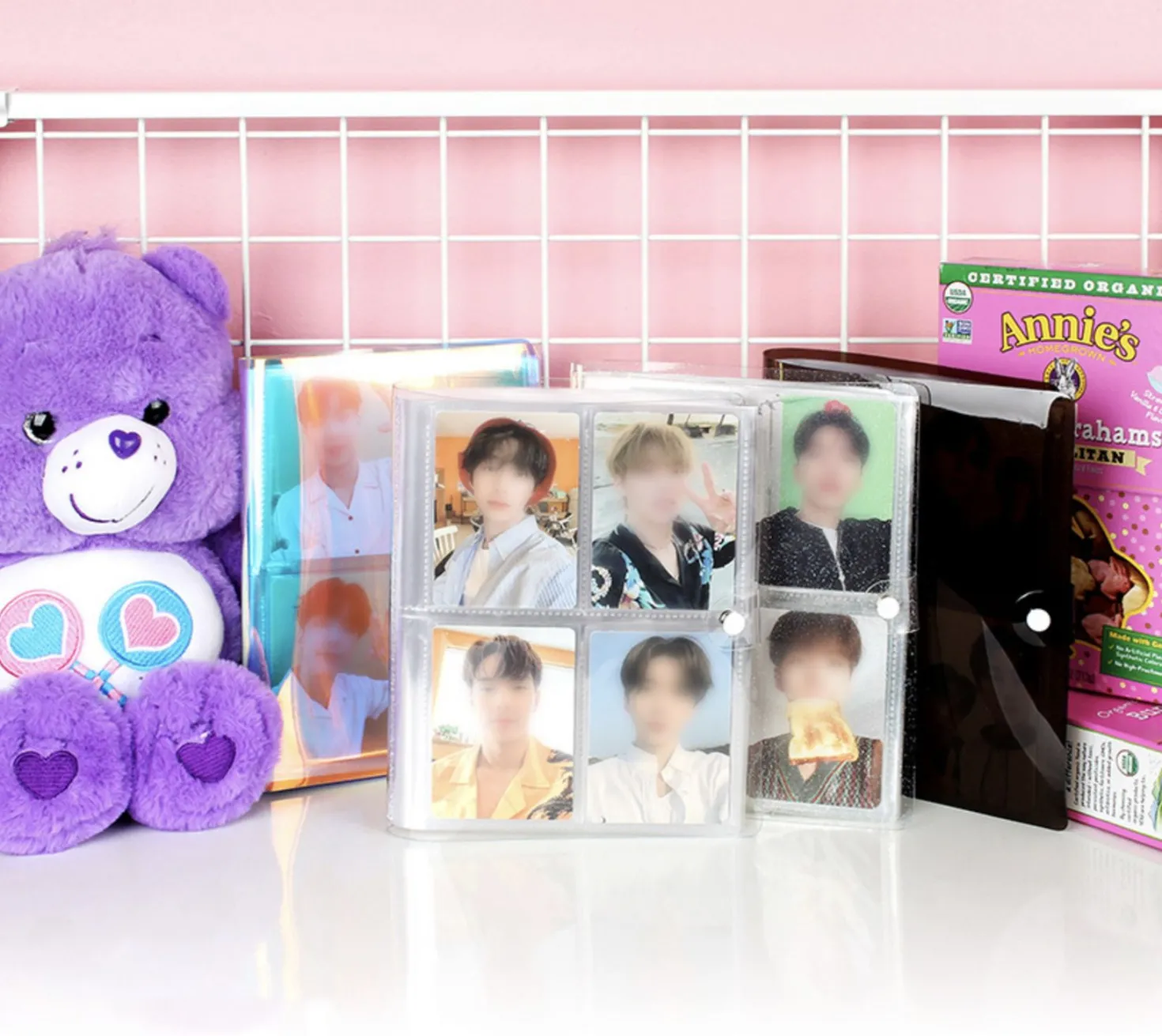 Medium Button PVC Instax Mini Album