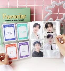 Medium Button PVC Instax Mini Album