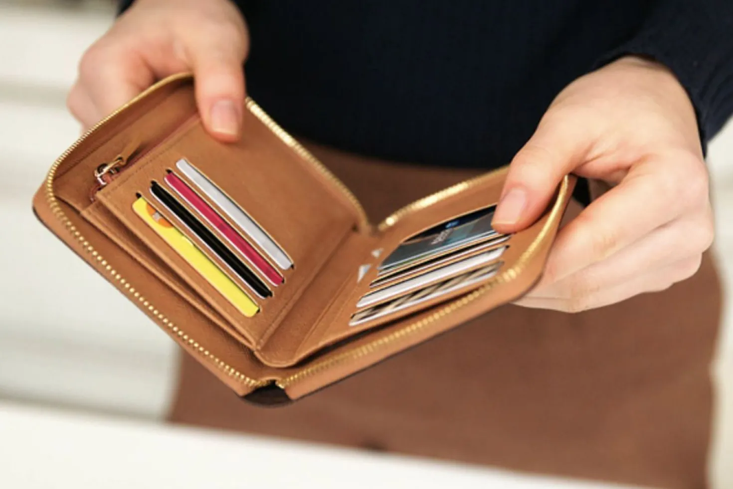 Medium Fasnacht Zipper Wallet
