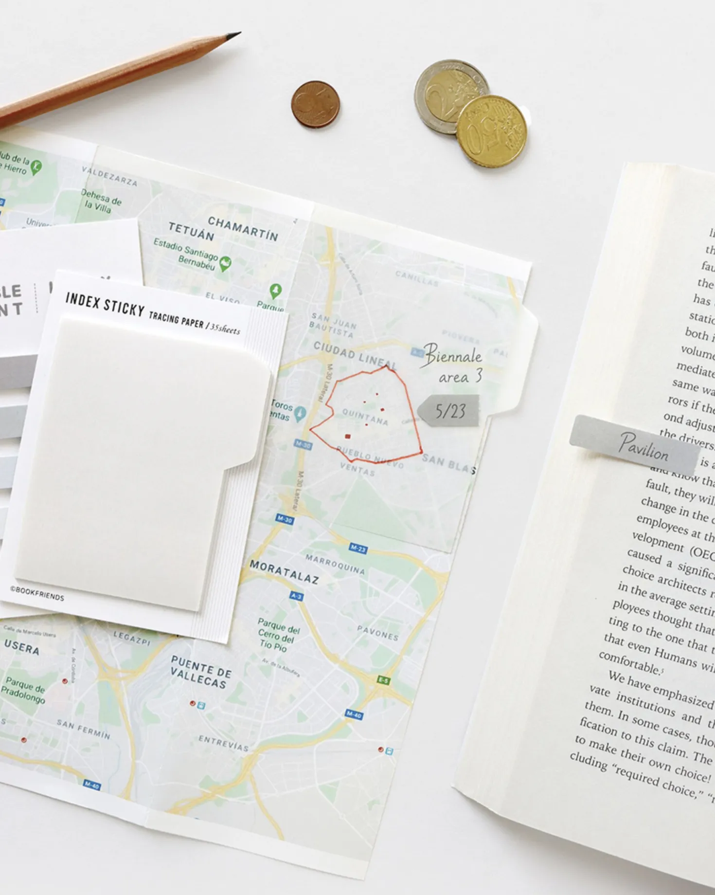 Medium Index Tracing Sticky Note