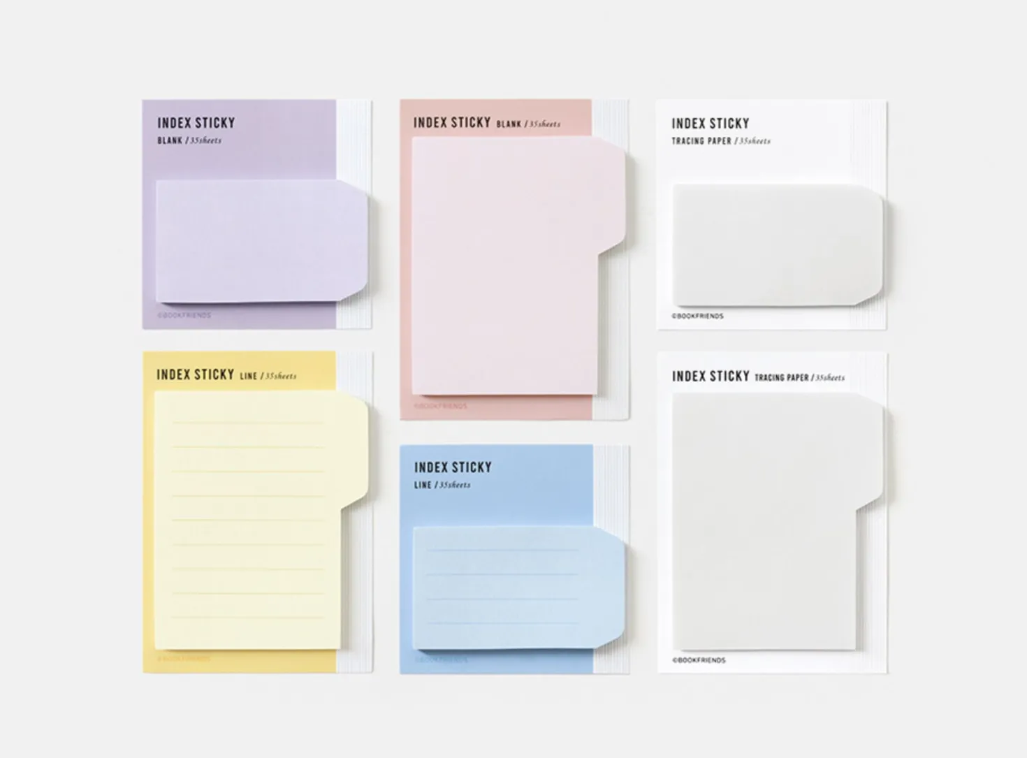 Medium Index Tracing Sticky Note