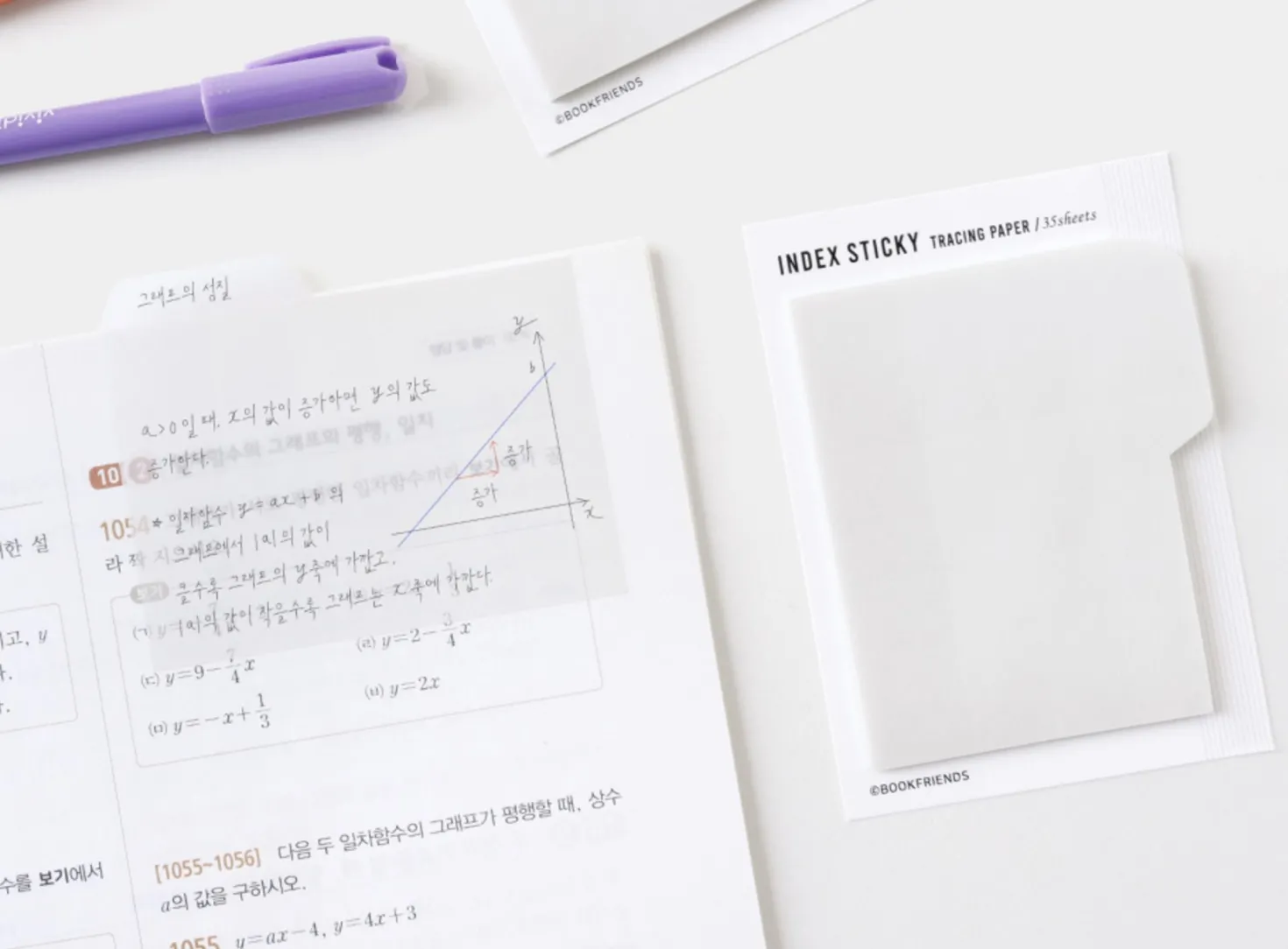 Medium Index Tracing Sticky Note