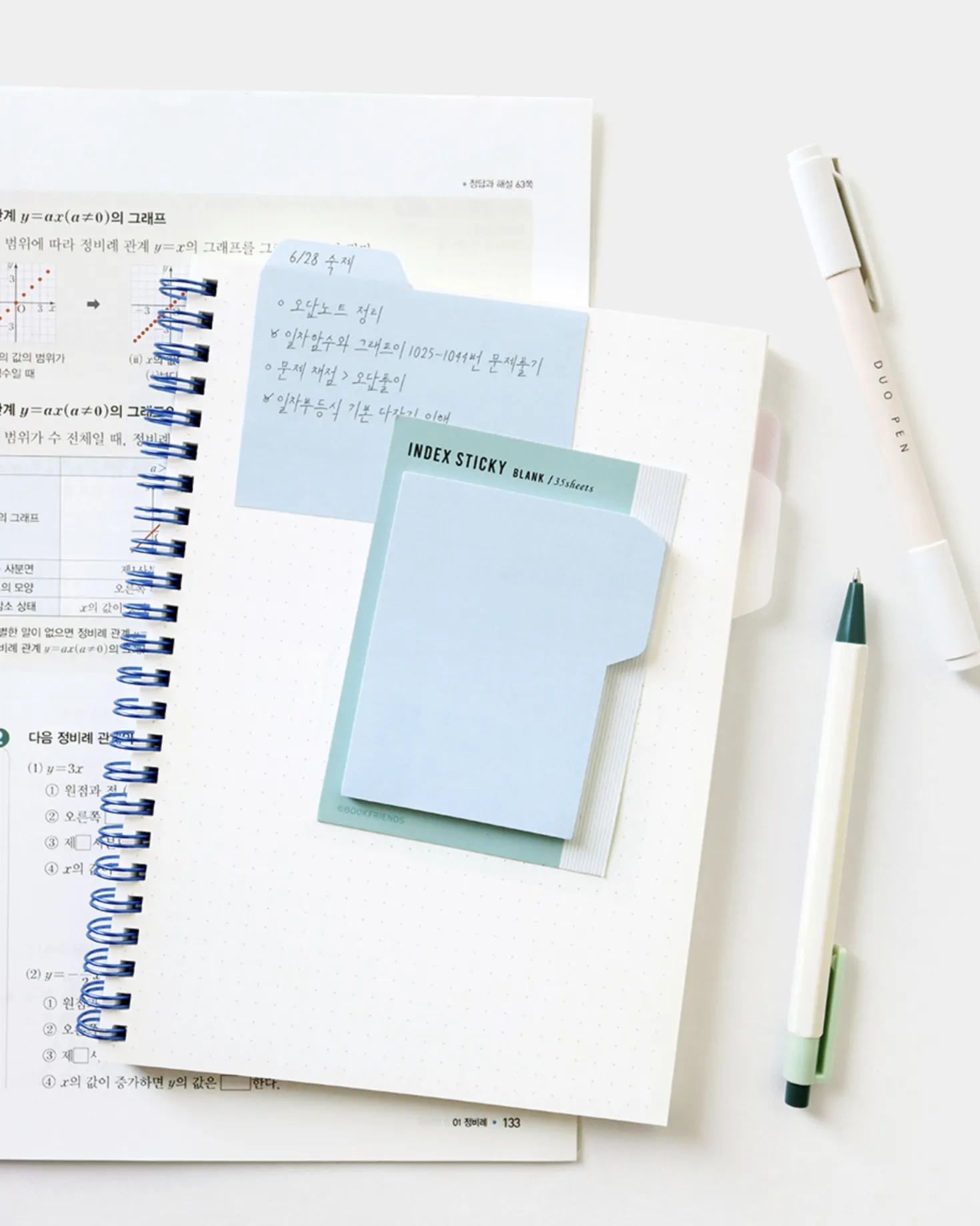 Medium Pastel Index Sticky Note