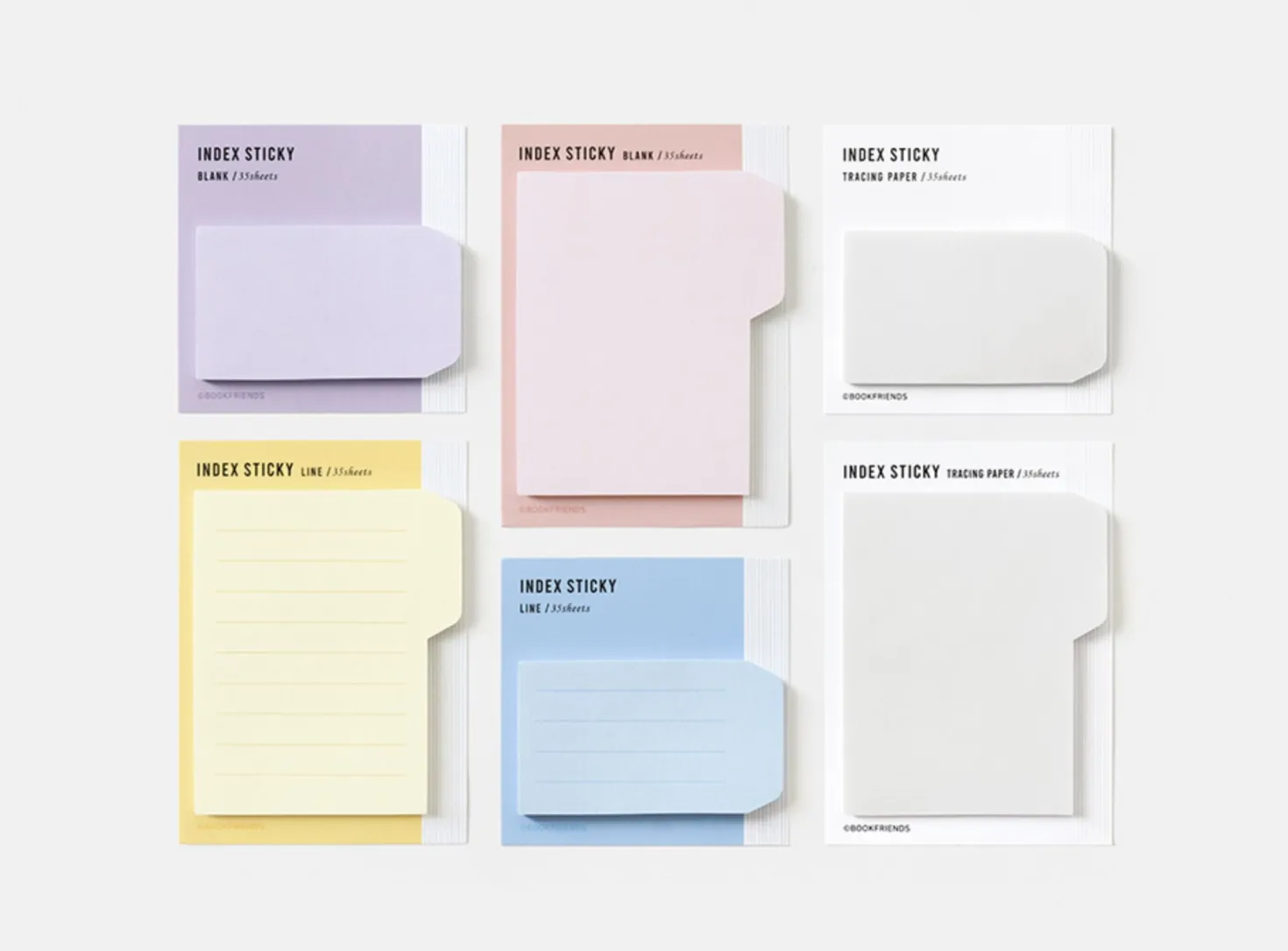 Medium Pastel Index Sticky Note