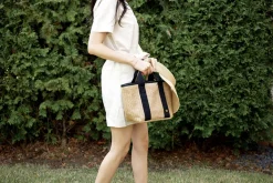 Medium Rattan Cooler Bag