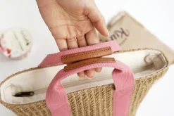 Medium Rattan Cooler Bag