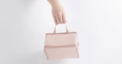 Medium Travelus Cube Mesh Pouch