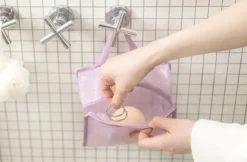 Medium Travelus Cube Mesh Pouch