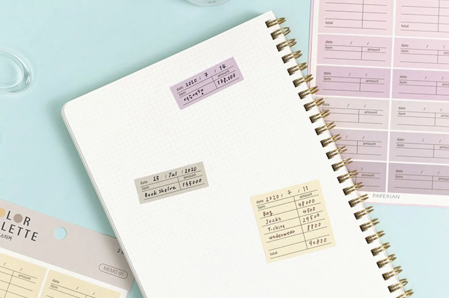 Memo Color Palette Sticker