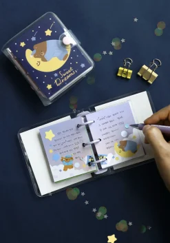Merry 3 Ring Button Note Refill