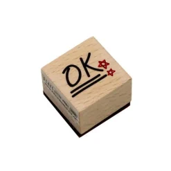 Message Wood Stamp