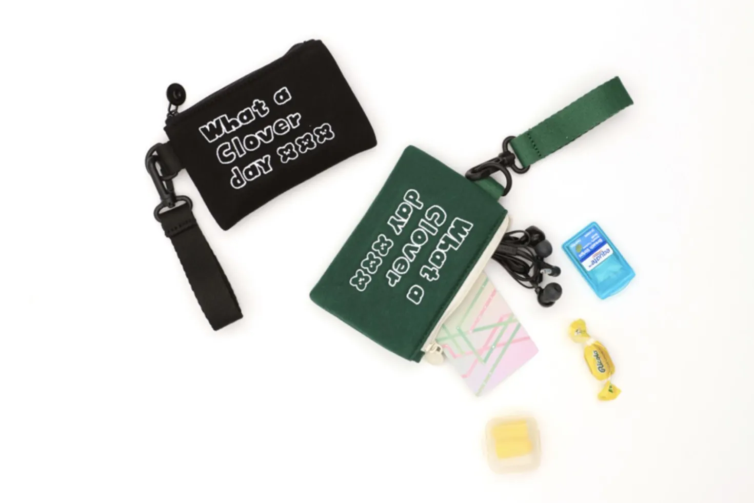 Micro Mini Clover Strap Pouch