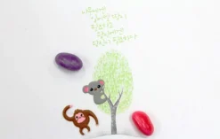 Mini Animal Puffy Deco Sticker