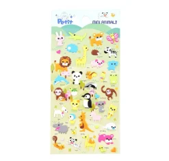 Mini Animal Puffy Deco Sticker