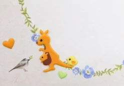 Mini Animal Puffy Deco Sticker