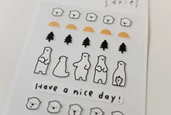 Mini Bear Deco Sticker