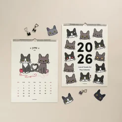 Mini Cat Face Card