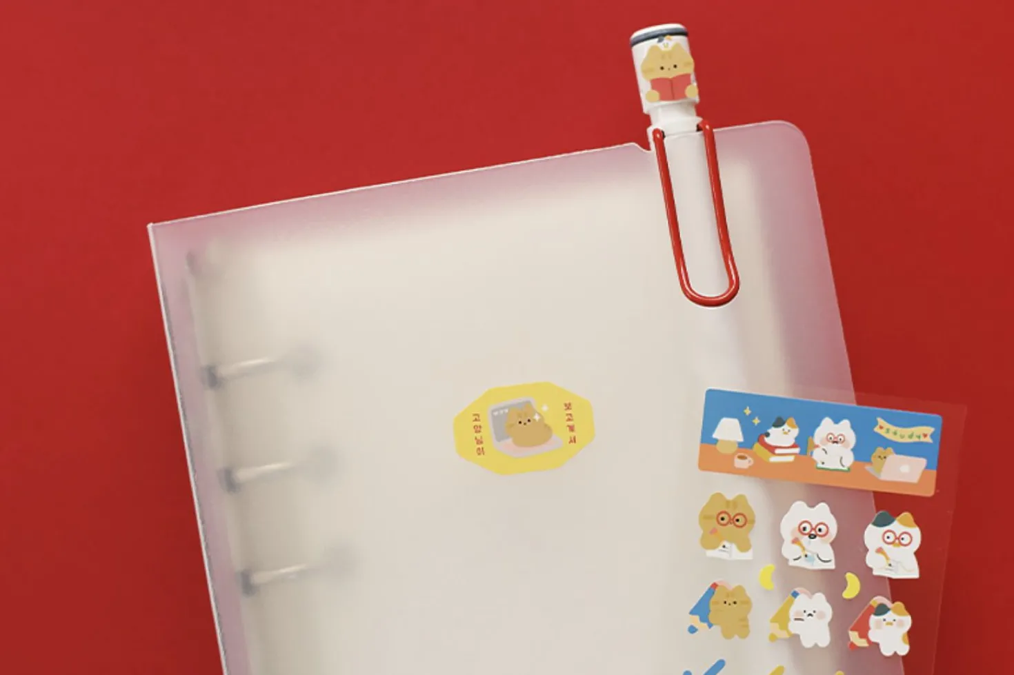 Mini Cat Removable Deco Sticker