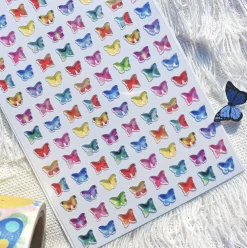 Mini Colorful Butterfly Sticker