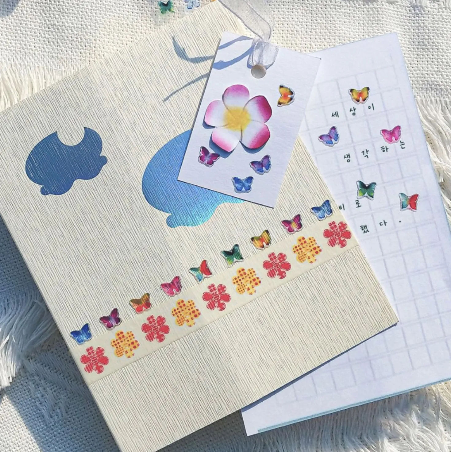 Mini Colorful Butterfly Sticker