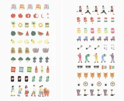 Mini Dailylike Diary Sticker v1