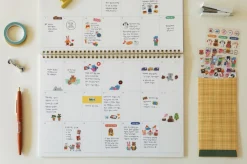 Mini Diary Removable Sticker v7